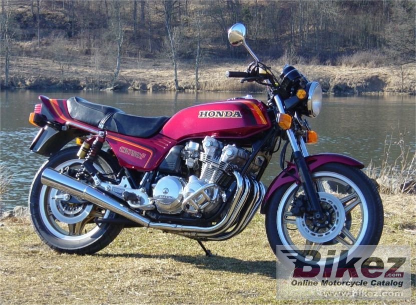 Big Jan Lanner cb 750 f picture and wallpaper from Bikez.com